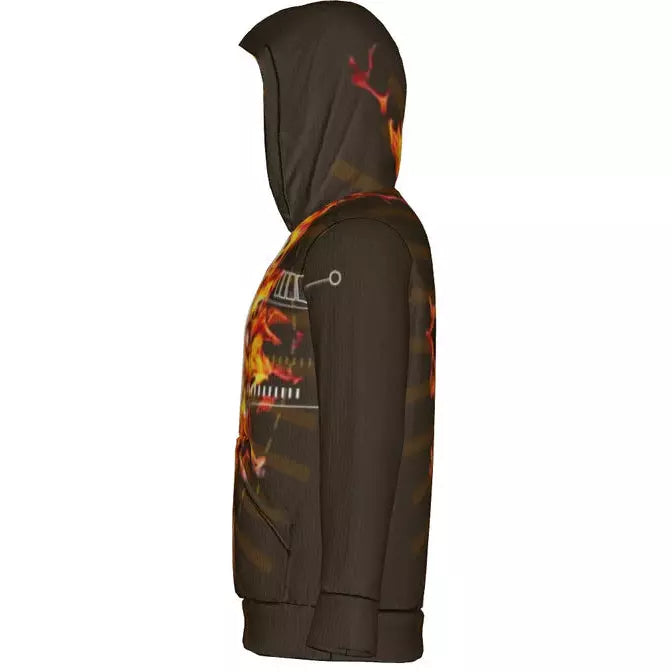 SUDADERA CON CAPUCHA BÁSICA ABA 1
